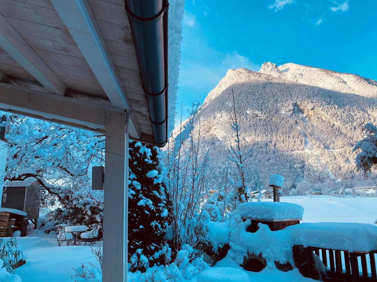 Forest Chalet, 15 Min To Salzburg Olt Town, And Most Beautiful Lakes, Secluded Location, 1,000 Sqm Garden, Mountainview, Panorama Sauna, Bath Whirlpool, Bbq&Bikes&Sunbeds For Free, Up To 10 P Golling an der Salzach Esterno foto